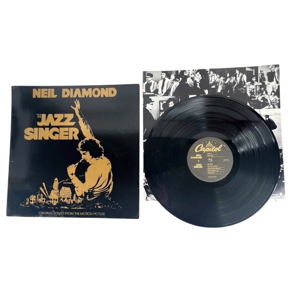 Neil Diamond The Jazz Singer Vinyl LP Original Soundtrack Capitol Record Gatefol - Picture 1 of 10
